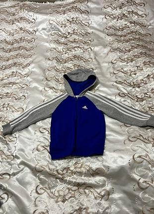 Спортивна утеплена кофта adidas 116-122