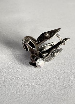 Сережки срібні 800 проби
