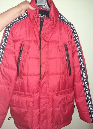Куртка чоловіча camp david червона xxxl