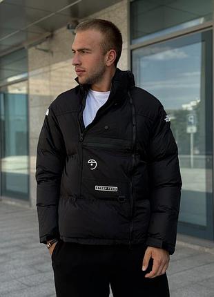 Пуховик the north face steep tech down black