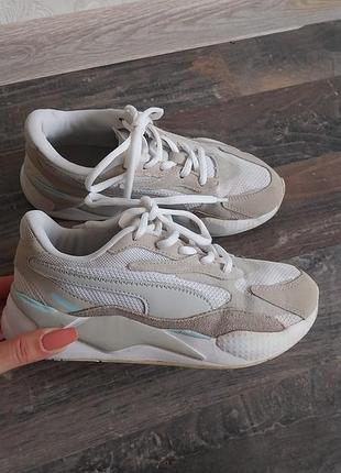 Кроссовки puma 34,5 р замша оригинал