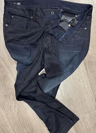 G-star raw джинси нові якісні стилізовані slim 3301 оригінал!