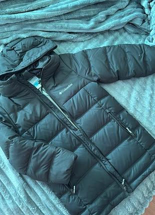 Куртка для хлопчика columbia чорна розмір xs
