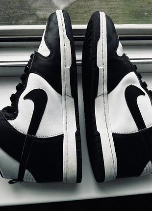 Nike dunk high ,,panda,,оригинальные высокие кроссовки 5