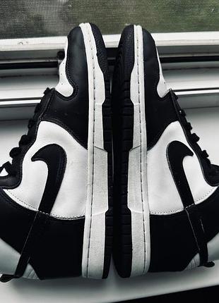 Nike dunk high ,,panda,,оригинальные высокие кроссовки 6