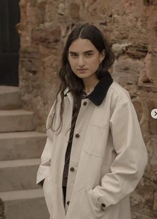 Осіння денім сорочка від zara