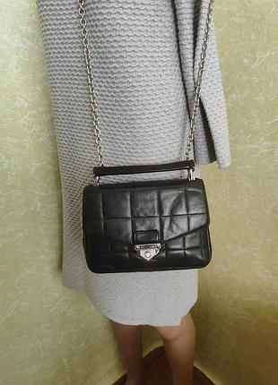 Швидкий продаж! оригінал шкіряна сумка michael kors soho small black
