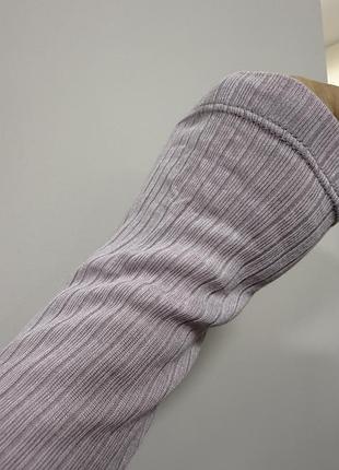 Лонгслив с шелком h&m premium 5