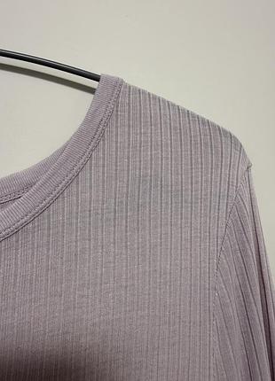 Лонгслив с шелком h&m premium 6