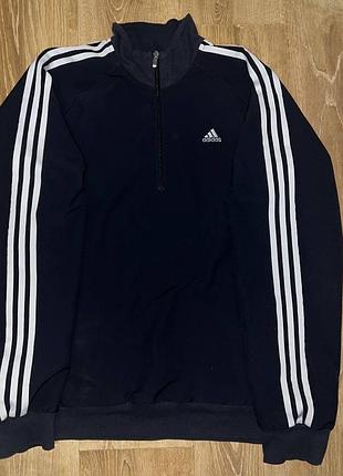 Олімпійка чоловіча adidas темно-синя розмір m