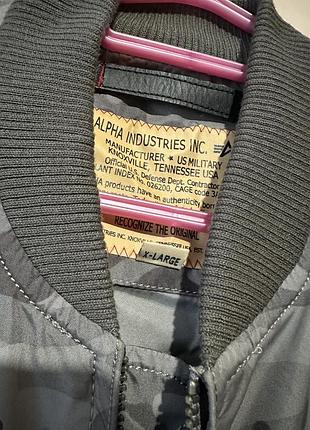 Бомбер alpha industries ma-1 tt 3