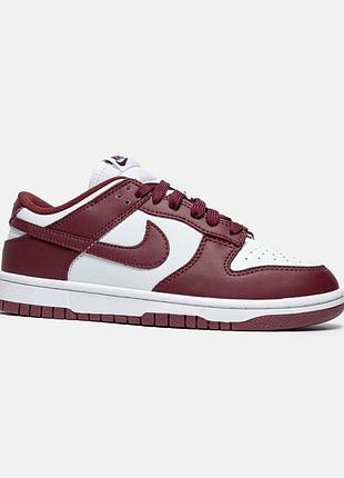 Nike dunk low bordeaux