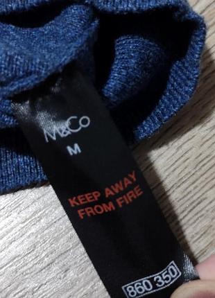 Мужской свитер m&co , размер м . 4