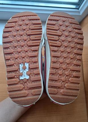 Детские высокие утепленные кеды vans р30 5
