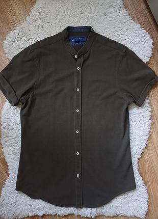 Рубашка zara man p.s-m