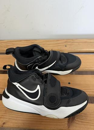 Дитячі баскетбольні кросівки nike 36 , 5 чорні кросівки для хлопчика nike найк