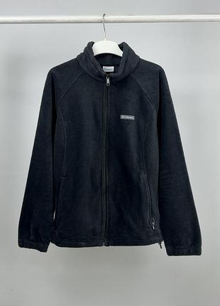 Кофта жіноча флісова columbia чорна xxl
