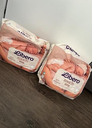 Підгузки libero touch premature open