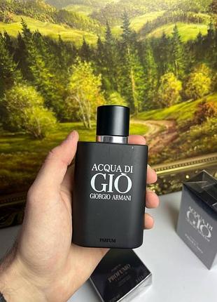 Мужские фужерные духи armani acqua di gio profumo parfum 100мл свежие духи мужские аква ди жео осенний парфюм мужские стойкие