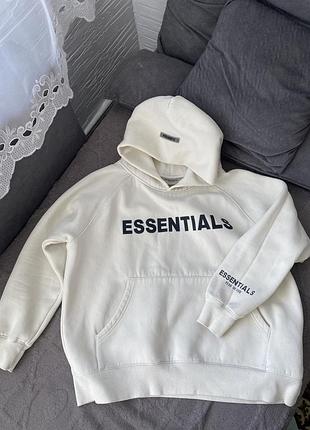Худі унісекс essentials молочне розмір s