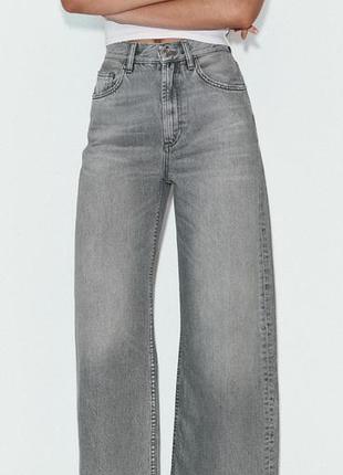 Джинси zara wide leg eur 42