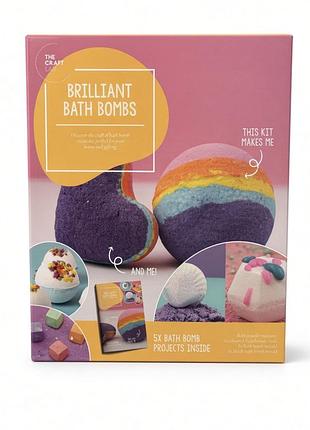 Набір для створення бомбочок для ванни brilliant bath bombs (the craft lab)