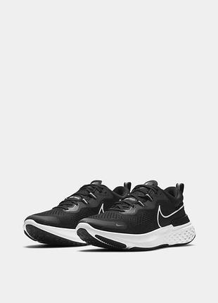 Кросівки чоловічі nike react miler 2 black cw7121-001