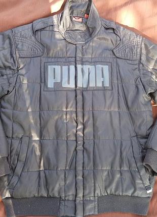 Винтажная куртка-бомбер puma, xxl