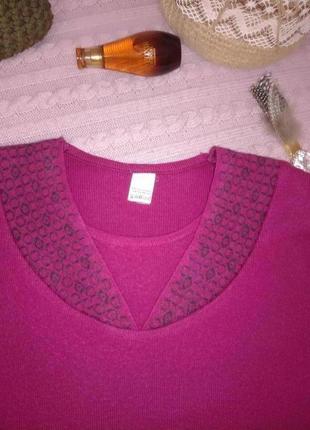 Теплый шерстяной (merino wool) пуловер кофта, р.l2 фото