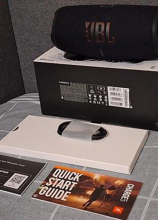 Портативна колонка jbl charge 5 з bluetooth та вологозахистом