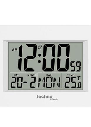 Годинник настільний technoline ws8002 white (ws8002)