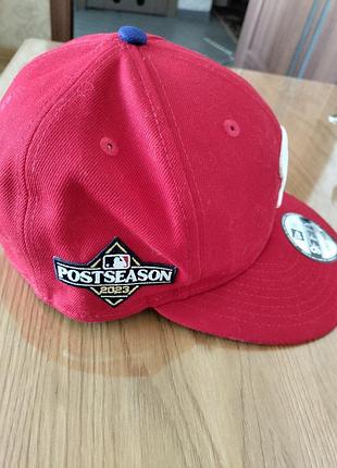 Оригінальна кепка new era 9fifty snapback — philadelphia phillies mlb postseason 2023 (колекційна серія, нова!)