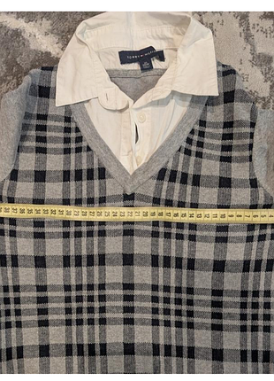 Джемпер кофта 2в1 tommy hilfiger 8