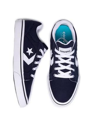 Кеди кросівки стан ідеальний відмінний converse без дефектів та пошкоджень 1 раз вдягали на коротку дистанцію сині з білим розмір 37 22,5см стєлька