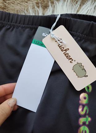 Лосины девочке 6-7р pusheen пушин 8