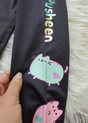 Лосины девочке 6-7р pusheen пушин 9