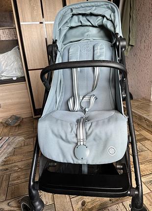 Коляска cybex beezy stormy blue прогулянкова
