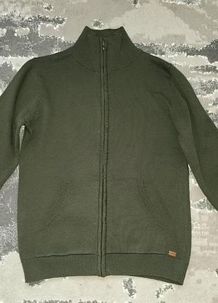 Кофта свечер на замке mango на рост 130-140
