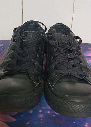 Кеды converse,кожаные 2