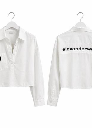Укорочена сорочка alexander wang