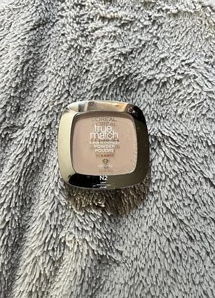 Пудра l’oréal true match n2