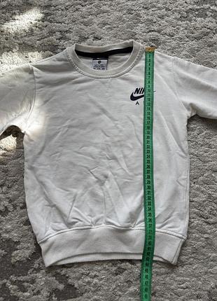 Світшот для хлопчика nike білий, реглан, кофта