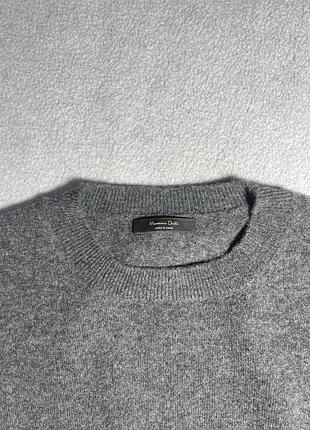 Massimo dutti шерстяной свитер оверсайз 6