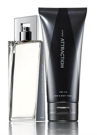 Набор для него attraction avon