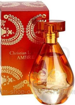 Женская парфюмерная вода christian lacroix ambre for her 50 ml кристиан лакруа амбре для женщин