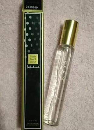 Avon little black dress weekend 10 мл парфумна вода ейвон вікенд літл блек дрес