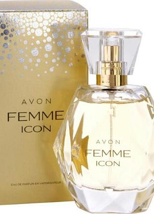 Avon femme icon 50 ml женская парфюмерная вода (эйвон фем икон)