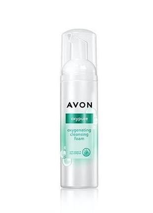 Очищающая пенка для умывания avon «чистый кислород», 150 мл