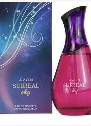 Туалетна вода avon surreal sky ,75 мл