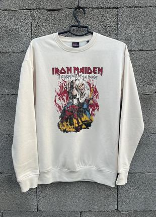 Світшот iron maiden "the number of the beast" , xs-s